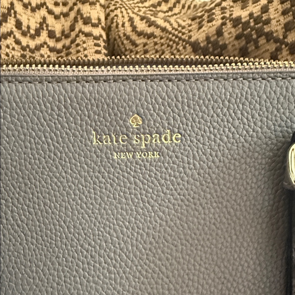 Kate Spade Charcoal Satchel Bag - Picture 2 of 4